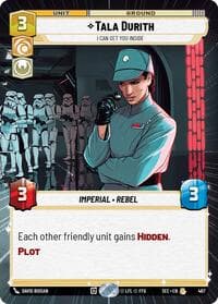 Tala Durith - I Can Get You Inside (Hyperspace) - Secrets of Power - Star Wars: Unlimited card