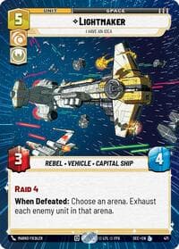 Lightmaker - I Have An Idea (Hyperspace) - Secrets of Power - Star Wars: Unlimited card
