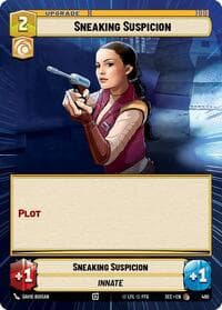 Sneaking Suspicion (Hyperspace) - Secrets of Power - Star Wars: Unlimited card
