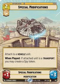 Special Modifications (Hyperspace) - Secrets of Power - Star Wars: Unlimited card