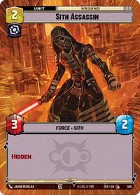 Sith Assassin (Hyperspace) - Secrets of Power - Star Wars: Unlimited card
