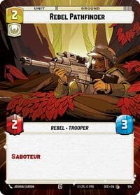 Rebel Pathfinder (Hyperspace) - Secrets of Power - Star Wars: Unlimited card