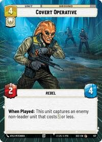 Covert Operative (Hyperspace) - Secrets of Power - Star Wars: Unlimited card