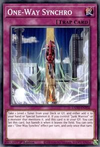 One-Way Synchro - Legendary 5D's Decks - YuGiOh card