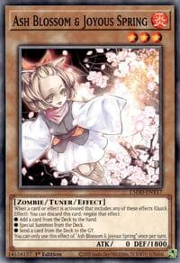 Ash Blossom & Joyous Spring (L5DD-ENY17) - Legendary 5D's Decks - YuGiOh card
