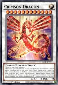 Crimson Dragon - Legendary 5D's Decks - YuGiOh card