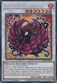 Black Rose Dragon (L5DD-ENS02) - Legendary 5D's Decks - YuGiOh card