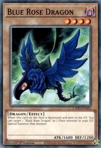 Blue Rose Dragon - Legendary 5D's Decks - YuGiOh card