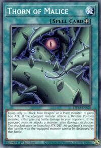 Thorn of Malice - Legendary 5D's Decks - YuGiOh card