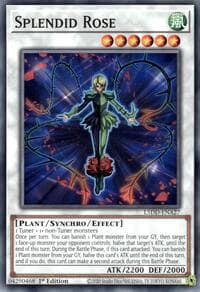 Splendid Rose - Legendary 5D's Decks - YuGiOh card