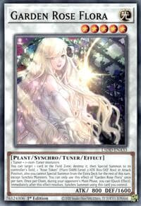 Garden Rose Flora - Legendary 5D's Decks - YuGiOh card