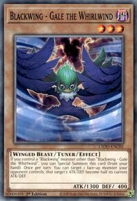 Blackwing - Gale the Whirlwind - Legendary 5D's Decks - YuGiOh card