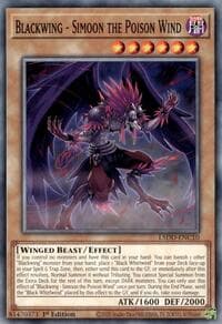 Blackwing - Simoon the Poison Wind - Legendary 5D's Decks - YuGiOh card