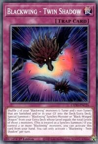 Blackwing - Twin Shadow - Legendary 5D's Decks - YuGiOh card