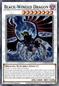 Black-Winged Dragon (L5DD-ENC30) - Legendary 5D's Decks - YuGiOh card