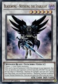 Blackwing - Nothung the Starlight - Legendary 5D's Decks - YuGiOh card