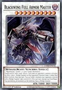 Blackwing Full Armor Master - Legendary 5D's Decks - YuGiOh card