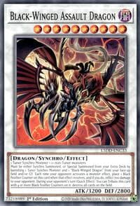 Black-Winged Assault Dragon - Legendary 5D's Decks - YuGiOh card