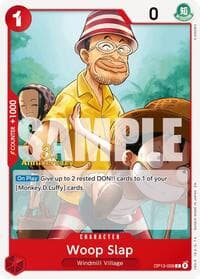 Woop Slap - Carrying On His Will: 3rd Anniversary Tournament Cards - One Piece Card Game card