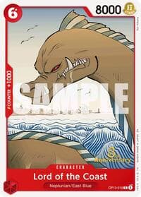 Lord of the Coast - Carrying On His Will: 3rd Anniversary Tournament Cards - One Piece Card Game card