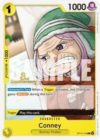 Conney - Carrying On His Will: 3rd Anniversary Tournament Cards - One Piece Card Game card