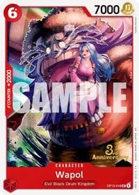 Wapol - Carrying On His Will: 3rd Anniversary Tournament Cards - One Piece Card Game card