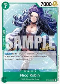 Nico Robin - Carrying On His Will: 3rd Anniversary Tournament Cards - One Piece Card Game card
