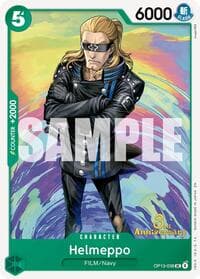 Helmeppo - Carrying On His Will: 3rd Anniversary Tournament Cards - One Piece Card Game card