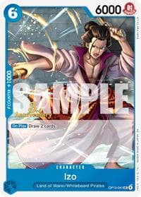Izo - Carrying On His Will: 3rd Anniversary Tournament Cards - One Piece Card Game card