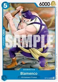 Blamenco - Carrying On His Will: 3rd Anniversary Tournament Cards - One Piece Card Game card
