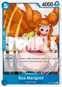 Boa Marigold - Carrying On His Will: 3rd Anniversary Tournament Cards - One Piece Card Game card