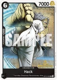 Hack - Carrying On His Will: 3rd Anniversary Tournament Cards - One Piece Card Game card