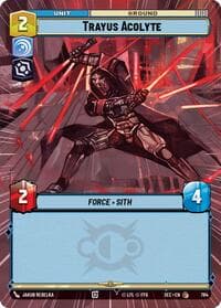 Trayus Acolyte (Hyperspace Foil) - Secrets of Power - Star Wars: Unlimited card