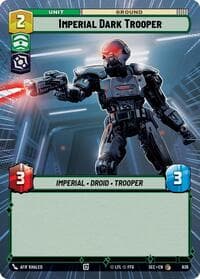 Imperial Dark Trooper (Hyperspace Foil) - Secrets of Power - Star Wars: Unlimited card