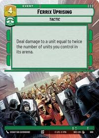 Ferrix Uprising (Hyperspace Foil) - Secrets of Power - Star Wars: Unlimited card