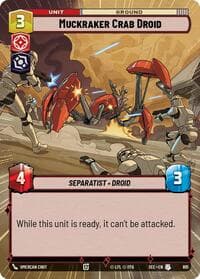 Muckraker Crab Droid (Hyperspace Foil) - Secrets of Power - Star Wars: Unlimited card
