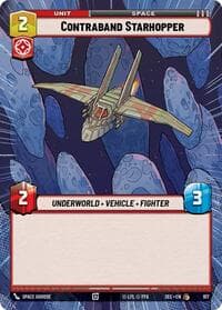 Contraband Starhopper (Hyperspace Foil) - Secrets of Power - Star Wars: Unlimited card