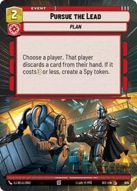Pursue the Lead (Hyperspace Foil) - Secrets of Power - Star Wars: Unlimited card