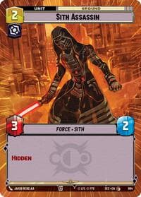 Sith Assassin (Hyperspace Foil) - Secrets of Power - Star Wars: Unlimited card