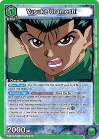 Yusuke Urameshi (002) - UE13BT: Yu Yu Hakusho: Ghost Files - Union Arena card