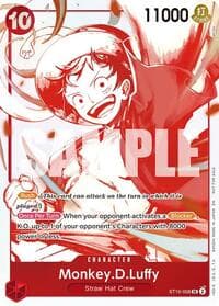 Monkey.D.Luffy - ST10-006 (3rd Anniversary Treasure Campaign Pack) - One Piece Promotion Cards - One Piece Card Game card