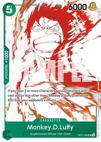 Monkey.D.Luffy - OP07-033 (3rd Anniversary Treasure Campaign Pack) - One Piece Promotion Cards - One Piece Card Game card