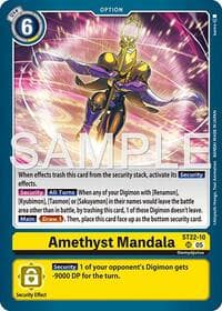 Amethyst Mandala - Starter Deck 22: Amethyst Mandala Advanced Deck Set - Digimon Card Game card