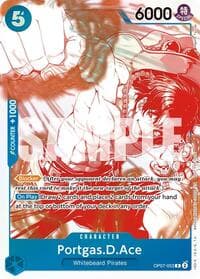 Portgas.D.Ace - OP07-053 (3rd Anniversary Treasure Campaign Pack) - One Piece Promotion Cards - One Piece Card Game card