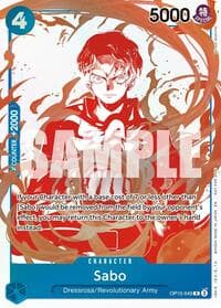 Sabo - OP10-049 (3rd Anniversary Treasure Campaign Pack) - One Piece Promotion Cards - One Piece Card Game card