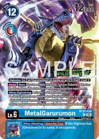 MetalGarurumon (Evolution Cup 2025 Vol. 3 Participant) - Cyber Eden - Digimon Card Game card