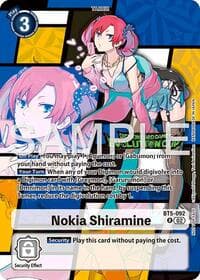 Nokia Shiramine (Evolution Cup 2025 Vol. 3 Winner) - Battle of Omni - Digimon Card Game card