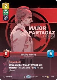 Major Partagaz - Healthcare Provider (Prestige) - Secrets of Power - Star Wars: Unlimited card