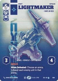Lightmaker - I Have An Idea (Prestige) - Secrets of Power - Star Wars: Unlimited card
