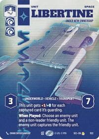Libertine - Under New Ownership (Prestige Foil) - Secrets of Power - Star Wars: Unlimited card
